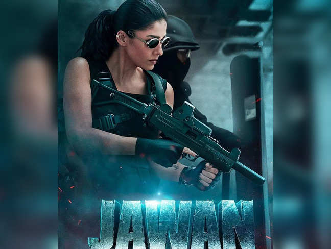 SRK launches 'Thunder' Nayanthara's poster from 'Jawan'
