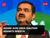 LIVE: Adani Group Annual General Meeting 2023 | Gautam Adani Speech