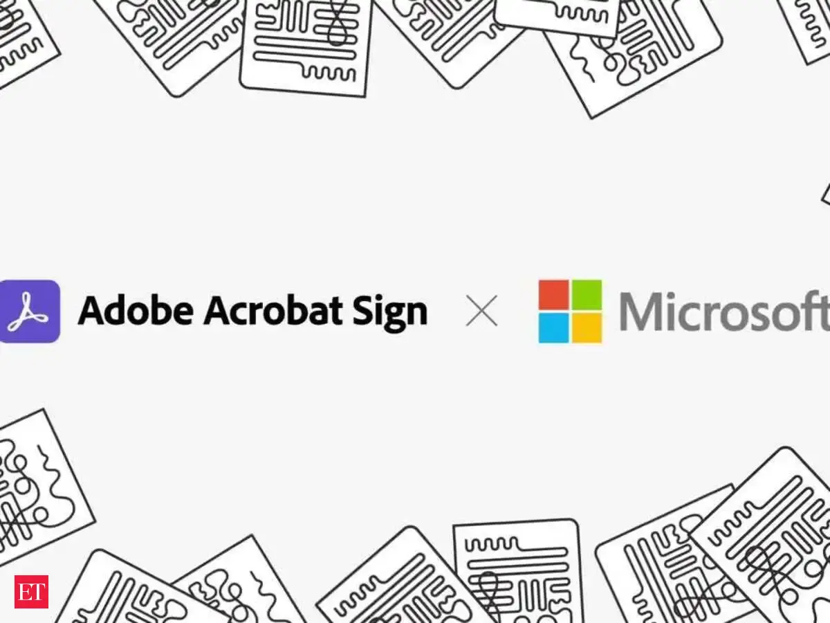 Acrobat Sign and Microsoft for Financial Services - The Economic Times ...