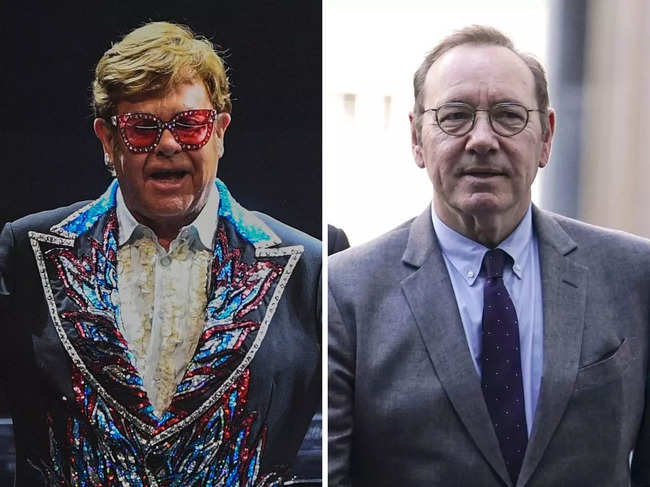 Elton ​John appeared briefly in the London court by video link from Monaco after his husband, David Furnish, testified that Spacey did not attend an annual gala ball at their Windsor home at the time that the accuser said he was attacked in a car.​​