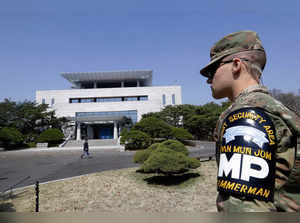 An American soldier is detained by North Korea after crossing its heavily armed border