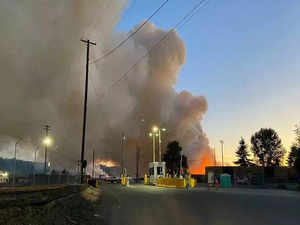 Weyerhaeuser facility in Longview engulfed in huge fire, officials call it ‘very long-term incident’