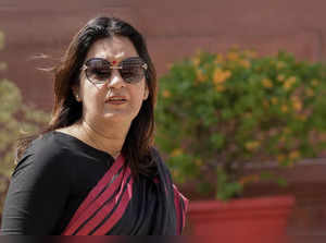 New Delhi: Shiv Sena (Uddhav Thackeray faction) MP Priyanka Chaturvedi at Parlia...