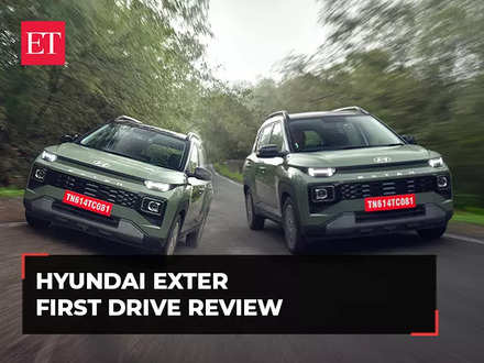 Hyundai Exter: Hyundai Exter First Drive Review: Will it be the new  benchmark? - The Economic Times Video