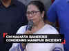 CM Mamata Banerjee condemns Manipur incident: 'Act of barbarism'