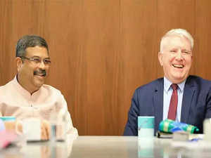 Union Education Minister Pradhan meets Australian counterpart, calls for strengthening India-Australia ties.