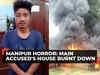 Manipur viral video: Agitated mob burns down house of main accused