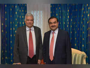 Gautam Adani meets Sri Lankan President Wickremesinghe, discusses Colombo port, other projects