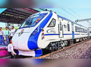 Man hops onto stationary Vande to use toilet, gets a costly ride as train leaves