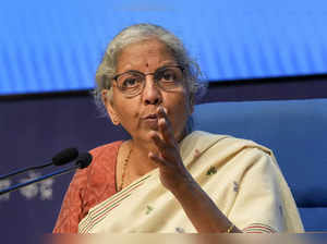 Union Finance Minister Nirmala Sitharaman