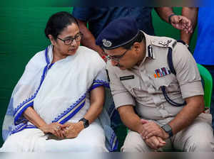Kolkata: West Bengal Chief Minister and TMC supremo Mamata Banerjee with Kolkata...
