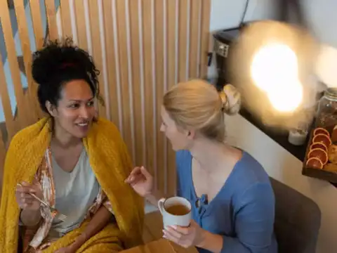 Teatime gossip sessions