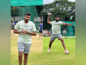 India's star pacer Jasprit Bumrah posts video of his bowling in nets