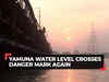 Delhi: Yamuna river water level breaches danger mark again