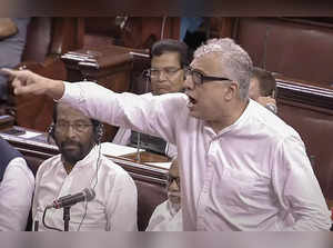 New Delhi, July 21 (ANI): Trinamool Congress (TMC) MP Derek O'Brien speaks in th...