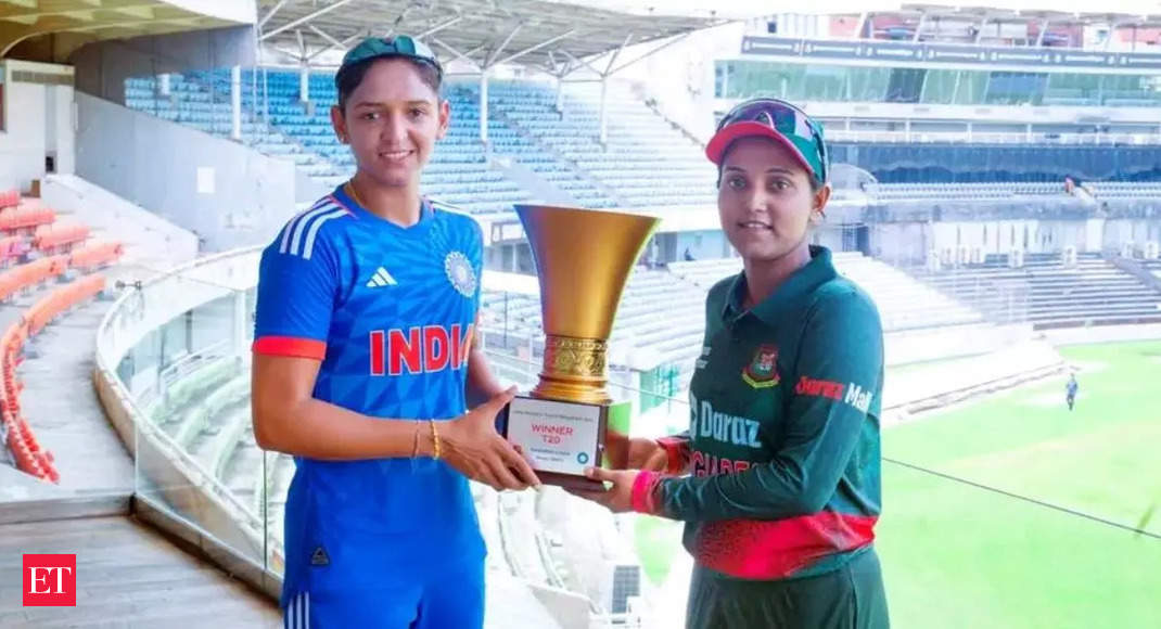 Indian women’s team bowled out for 225, Bangladesh tie third ODI
