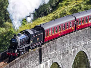 Safety concerns halt iconic 'Hogwarts Express' steam train rides in Scottish Highlands