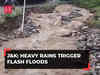 Heavy rains trigger flash floods, landslides across Jammu and Kashmir