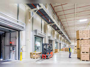 FILE PHOTO: View of a Prologis warehouse in Germany