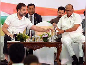 Bengaluru, July 18 (ANI): Congress leader Rahul Gandhi and Nationalist Congress ...