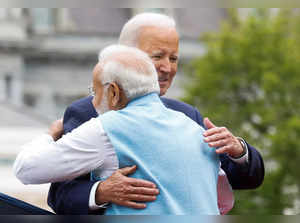 US President Joe Biden & India's PM Narendra Modi