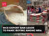 US: Rice export ban triggers panic buying among NRIs