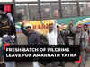 Amarnath Yatra 2023: Fresh batch of pilgrims leave from Pantha Chowk base camp in Srinagar