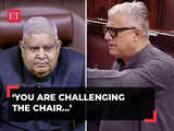 'You are challenging the Chair…': Vice President Jagdeep Dhankhar gets into verbal spat with TMC MP Derek O’Brien