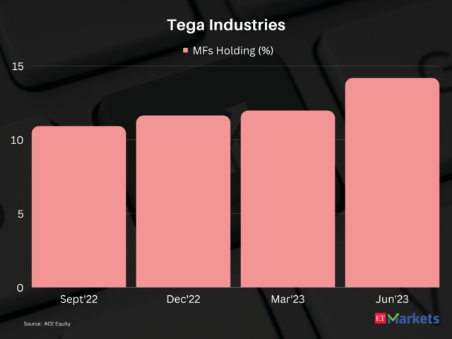 Tega Industries | 1-year price return: 121%