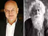 ‘There is no one in the world that doesn’t get criticised’: Anupam Kher reacts to online backlash to his Rabindranath Tagore avatar