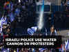 Israeli police use water cannon at anti-Netanyahu protesters; watch!