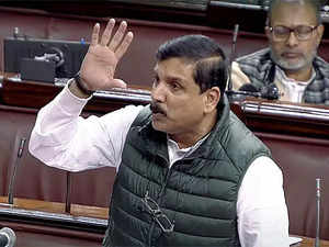 Monsoon session: AAP MP Sanjay Singh suspended from Rajya Sabha for  'unruly behavior'