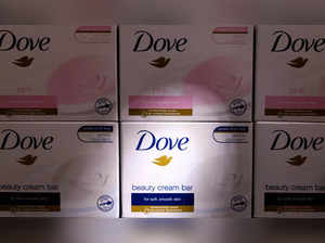 FILE PHOTO: Illustration of Dove soap