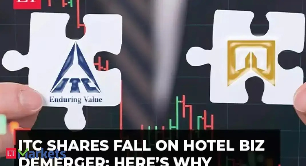 Stock Market Why ITC Shares Are Falling On Hotels Business Demerger 