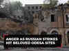 Russia-Ukraine war: Anger as Russian strikes hit beloved Odesa sites