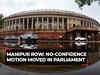 Monsoon Parl session: Congress, BRS submit no confidence notice against Modi govt amid Manipur row