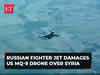 Russian fighter jet harass, damage US MQ-9 drone over Syria