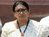 When will you have guts to discuss crimes against women in oppn ruled states: Smriti Irani to oppn MPs