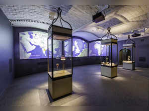 **EDS: TO GO WITH STORY** London: The new Jewel House exhibition which displays ...