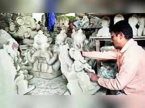 Ganesh idols to cost 20% more due to rise in material prices