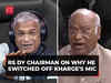 RS Dy Chairman Harivansh Narayan Singh on why he switched off Mallikarjun Kharge's mic