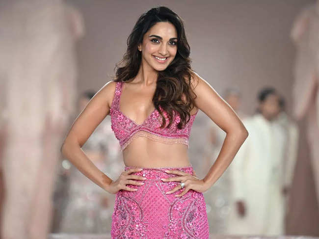 Kiara Advani steals the show as showstopper in Barbie-inspired outfit at India Couture Week