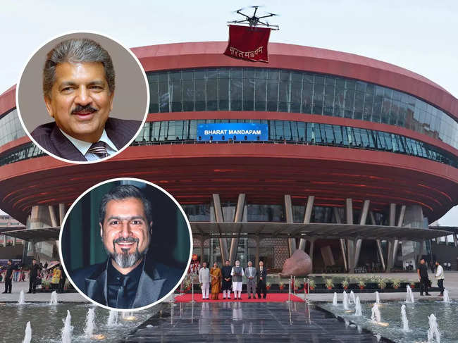 Anand ​Mahindra's post on Bharat Mandapam got more than one million views and numerous comments.​