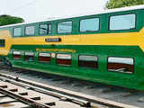 India's first AC double decker train