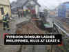 Powerful typhoon Doksuri lashes Philippines, kills at least 6
