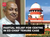 Partial relief for Centre in ED chief case, SC agrees to extend tenure of Sanjay Mishra till Sept 15