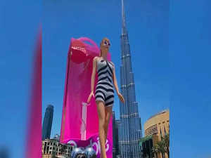 Viral marketing: Giant Barbie doll near Dubai’s Burj Khalifa causes stir on internet, fans call it ‘amazing’; Watch