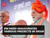 Rajasthan: PM Narendra Modi inaugurates development projects in Sikar