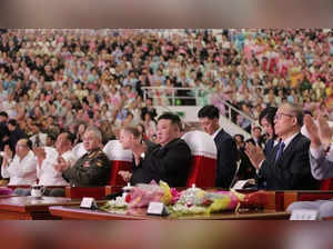Kim Jong-un greets Russian, Chinese delegates on armistice anniversary