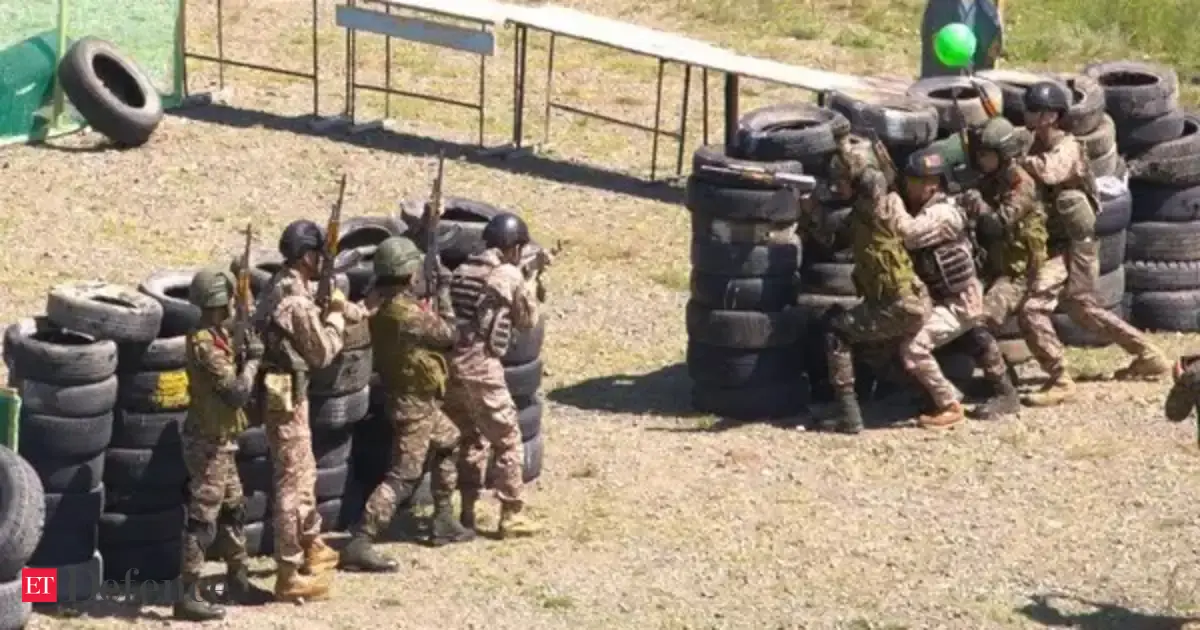 nomadic: Soldiers of India, Mongolia participate in Exercise Nomadic ...